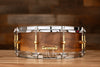 NOBLE & COOLEY 14 X 5 SS CLASSIC SOLID SHELL WALNUT SNARE DRUM, CLEAR MATTE