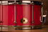 NOBLE & COOLEY 14 X 7 SS CLASSIC MAPLE SOLID SHELL SNARE DRUM, HOT PINK LACQUER