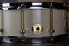 NOBLE & COOLEY 14 X 6 SS CLASSIC MAPLE SNARE DRUM, IVORY GLOSS