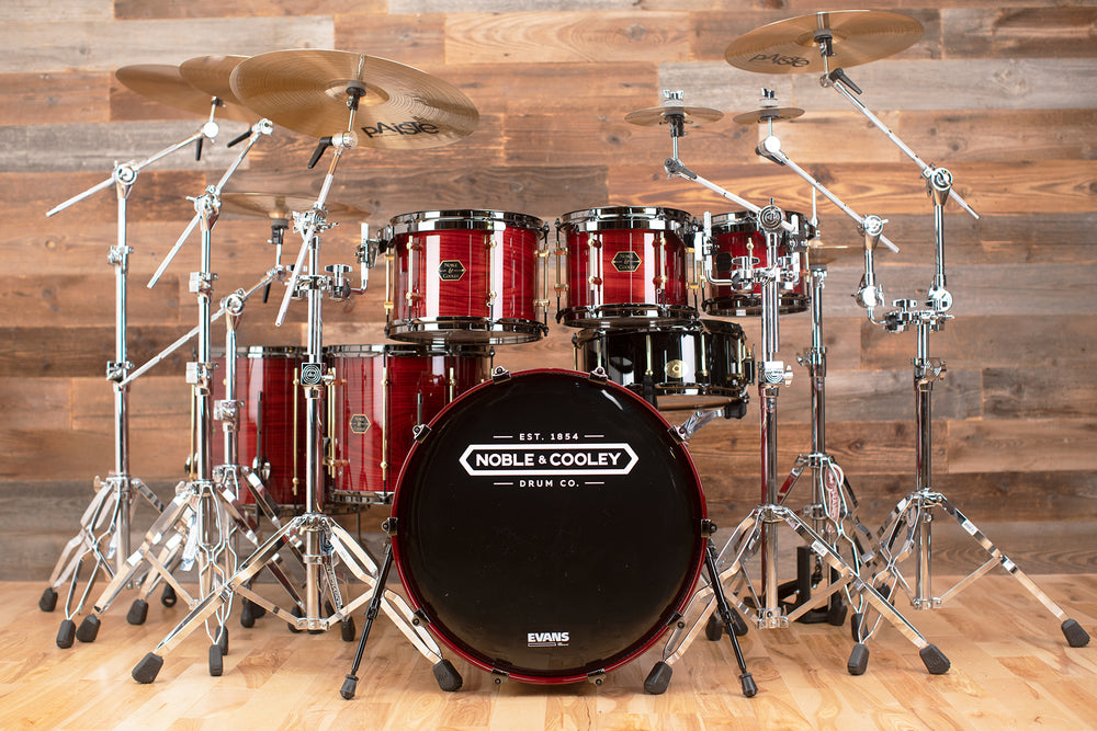 NOBLE COOLEY WALNUT CLASSIC 6 PIECE DRUM KIT TRANSLUCENT