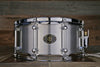 NOBLE & COOLEY 14 X 6 ALLOY RAW CAST ALUMINIUM SNARE DRUM