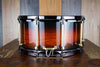 NOBLE & COOLEY 14 X 7 SS CLASSIC TULIP SOLID SHELL SNARE DRUM HONEY BURST WITH GOLD / BLACK HARDWARE