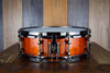 NOBLE & COOLEY 14 X 4.75 HORIZON MAPLE/MAHOGANY SNARE DRUM HONEY MAPLE GLOSS / BLACK CHROME HARDWARE