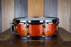 NOBLE & COOLEY 14 X 4.75 HORIZON MAPLE/MAHOGANY SNARE DRUM HONEY MAPLE GLOSS / BLACK CHROME HARDWARE