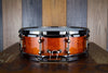 NOBLE & COOLEY 14 X 4.75 HORIZON MAPLE/MAHOGANY SNARE DRUM HONEY MAPLE GLOSS / BLACK CHROME HARDWARE