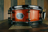 NOBLE & COOLEY 14 X 4.75 HORIZON MAPLE/MAHOGANY SNARE DRUM HONEY MAPLE GLOSS / BLACK CHROME HARDWARE