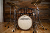 NOBLE & COOLEY WALNUT CLASSIC 5 PIECE DRUM KIT, NATURAL WALNUT GLOSS LACQUER