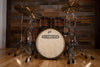 NOBLE & COOLEY WALNUT CLASSIC 5 PIECE DRUM KIT, NATURAL WALNUT GLOSS LACQUER