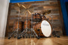 NOBLE & COOLEY WALNUT CLASSIC 5 PIECE DRUM KIT, NATURAL WALNUT GLOSS LACQUER