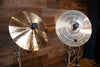 PAISTE 12" SIGNATURE COMBO CRISP HI-HATS (PAIR) STEWART COPELAND SIGNATURE RHYTHMATIST