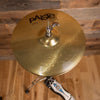 PAISTE 13" 101 SERIES BRASS HI-HAT CYMBALS (PAIR)