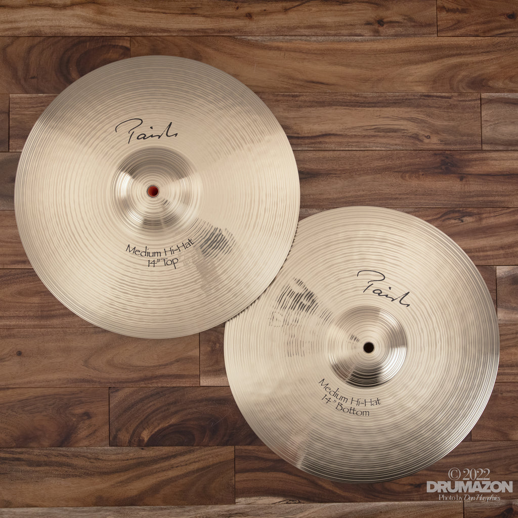 シンバルPaiste SIGNATURE MEDIUM HI-HAT 14