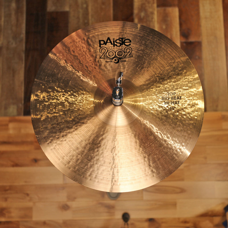 Paiste 2002 big beat shop hi hat 15