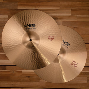 PAISTE 15" FORMULA 602 HEAVY HI-HAT CYMBALS