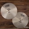 PAISTE 15" MASTERS DARK HI-HATS (PAIR)