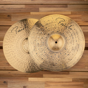 PAISTE 15" SIGNATURE DARK ENERGY HI-HAT CYMBAL PAIR MARK 1