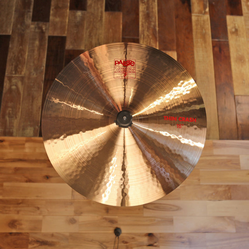 Paiste 2002 Thin すごかっ Crash 16インチシンバル