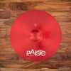 PAISTE 17" 900 COLOR SOUND SERIES RED CRASH CYMBAL