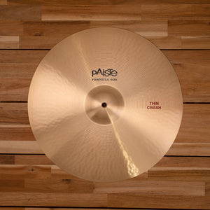 PAISTE 17" FORMULA 602 THIN CRASH CYMBAL