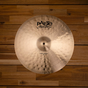 PAISTE 17" MASTERS DARK CRASH CYMBAL