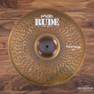 PAISTE 17" RUDE WILD CRASH CYMBAL