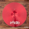 PAISTE 18" 900 COLOR SOUND SERIES RED HEAVY CRASH CYMBAL