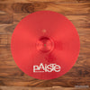 PAISTE 18" 900 COLOR SOUND SERIES RED CRASH CYMBAL