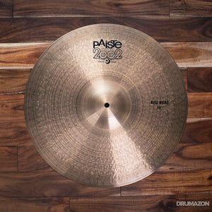 PAISTE 19" 2002 BLACK LABEL BIG BEAT SERIES CYMBAL (PRE-LOVED)