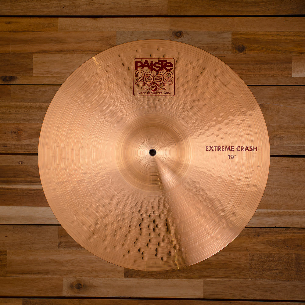 Paiste 2002 discount 19 crash
