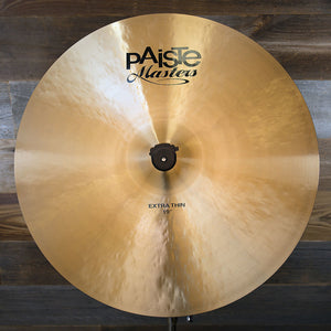 PAISTE 19" MASTERS EXTRA THIN CRASH CYMBAL