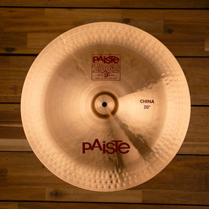 PAISTE 20" 2002 CHINA TYPE CYMBAL SN0192