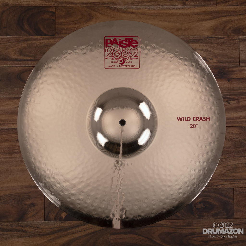 PAISTE 20 2002 WILD CRASH CYMBAL Drumazon