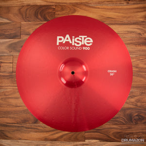 PAISTE 20" 900 COLOR SOUND SERIES RED CRASH CYMBAL