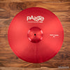 PAISTE 20" 900 COLOR SOUND SERIES RED HEAVY CRASH CYMBAL