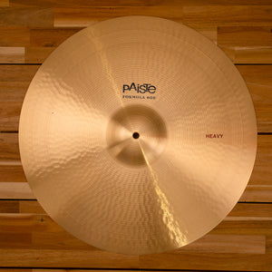 PAISTE 20" FORMULA 602 HEAVY UNIVERSAL CYMBAL