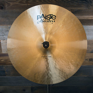 PAISTE 20" MASTERS EXTRA THIN CRASH CYMBAL SN0119