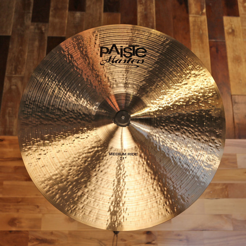 PAISTE 21 MASTERS MEDIUM RIDE CYMBAL Drumazon