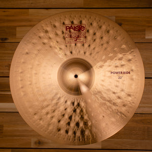 PAISTE 22" 2002 POWER RIDE CYMBAL SN0086