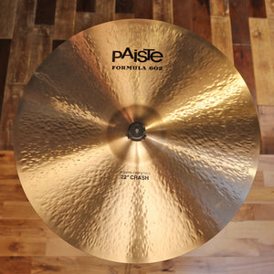 PAISTE 22" FORMULA 602 MODERN ESSENTIALS CRASH CYMBAL