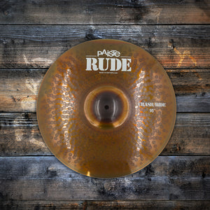 PAISTE 16" RUDE CRASH / RIDE CYMBAL (PRE-LOVED) SN0253