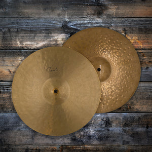 PAISTE 13" SIGNATURE TRADITIONAL MEDIUM LIGHT HI-HATS (PRE-LOVED) (RARE) SN0227