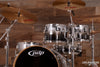 PACIFIC PDP PLATINUM SERIES MAPLE 4 PIECE DRUM KIT, TITANIUM METALLIC TO BLACK FADE