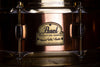 PEARL 14 X 4 MARVIN 'SMITTY' SMITH SIGNATURE COPPER SNARE DRUM, GOLD HARDWARE, (PRE-LOVED)