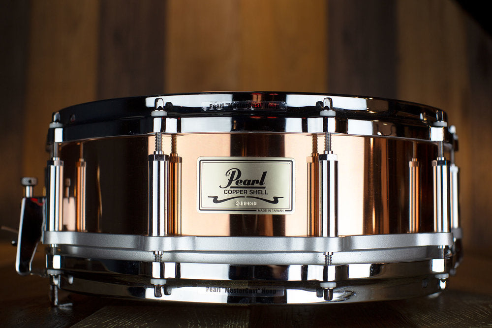 PEARL FREE FLOATING SYSTEM (FFS) 14 X 5 COPPER SHELL SNARE DRUM (PRE-L –  Drumazon