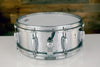 PEARL 1960's 14 X 5.5 CHROME SHELL SNARE DRUM (PRE-LOVED)