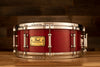 PEARL 14 X 5 MASTERS MMX LIMITED EDITION MAPLE SNARE DRUM, SEQUOIA RED (PRE-LOVED)