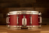 PEARL 14 X 5 MASTERS MMX LIMITED EDITION MAPLE SNARE DRUM, SEQUOIA RED (PRE-LOVED)