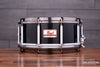 PEARL 14 X 6.5 FREE FLOATING MAPLE SNARE DRUM, PIANO BLACK (PRE-LOVED)