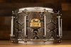 PEARL 14 X 8 VINNIE PAUL SIGNATURE SNARE DRUM, MAPLE SHELL, SNAKESKIN FINISH (PRE-LOVED)