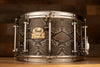 PEARL 14 X 8 VINNIE PAUL SIGNATURE SNARE DRUM, MAPLE SHELL, SNAKESKIN FINISH (PRE-LOVED)